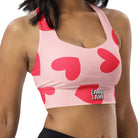 Sports Bra Women Sport BH rot Heart Valentinstag
